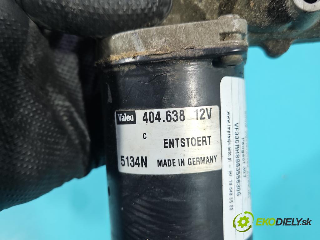 Peugeot 307 2.0 hdi 107 HP manual 79 kW 1997 cm3 5- motor stieračov predné 404638