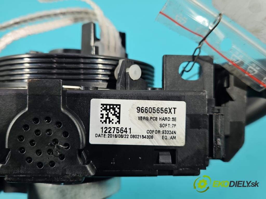 Peugeot 307 2.0 hdi 107 HP manual 79 kW 1997 cm3 5- prepínač komplex: 96605656XT (Prepínacie páčky pod volantom)