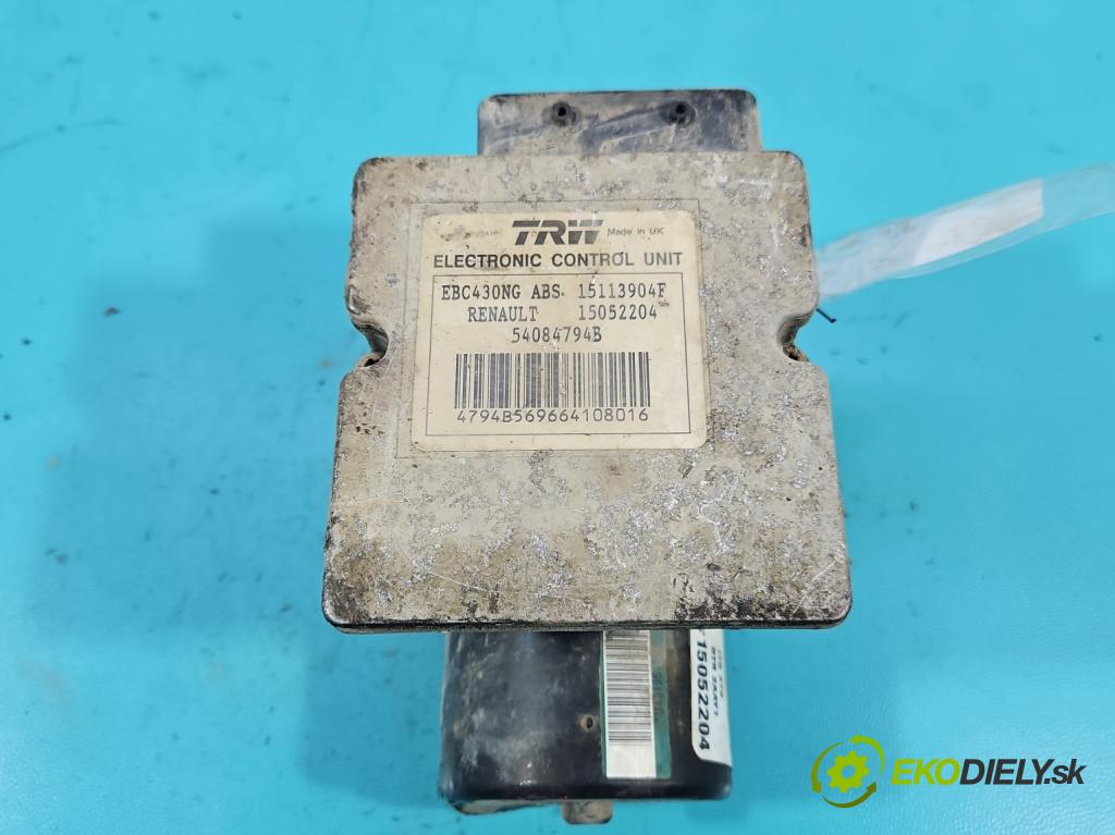 Renault Master II 1998-2010 2.5 dci 120 hp manual 88 kW 2464 cm3 5- čerpadlo abs 8200528357 (Pumpa ABS)