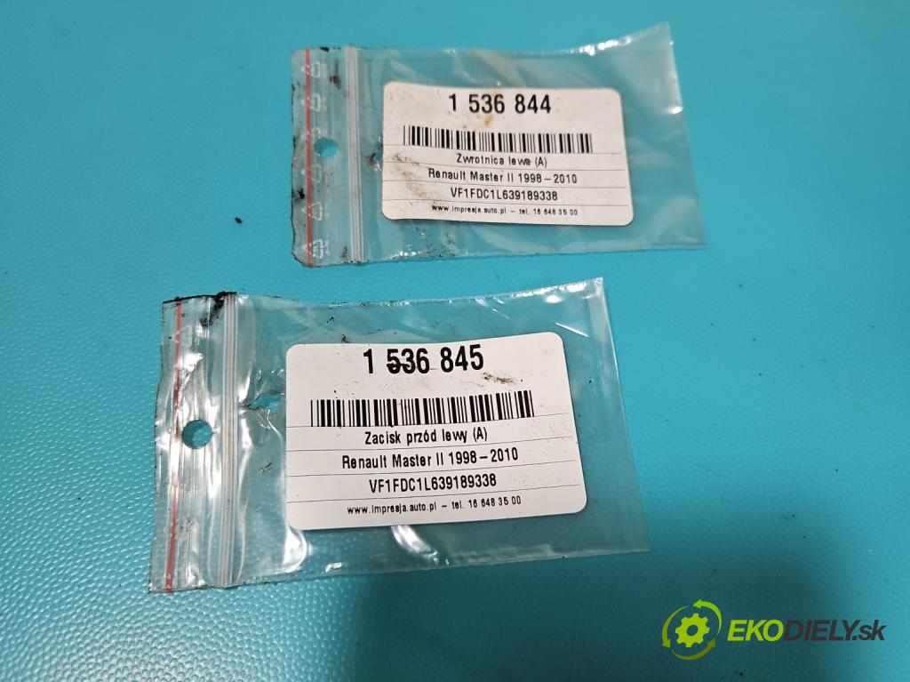 Renault Master II 1998-2010 2.5 dci 120 HP manual 88 kW 2464 cm3 5- náboj ľavé  (Náboj kolesa)