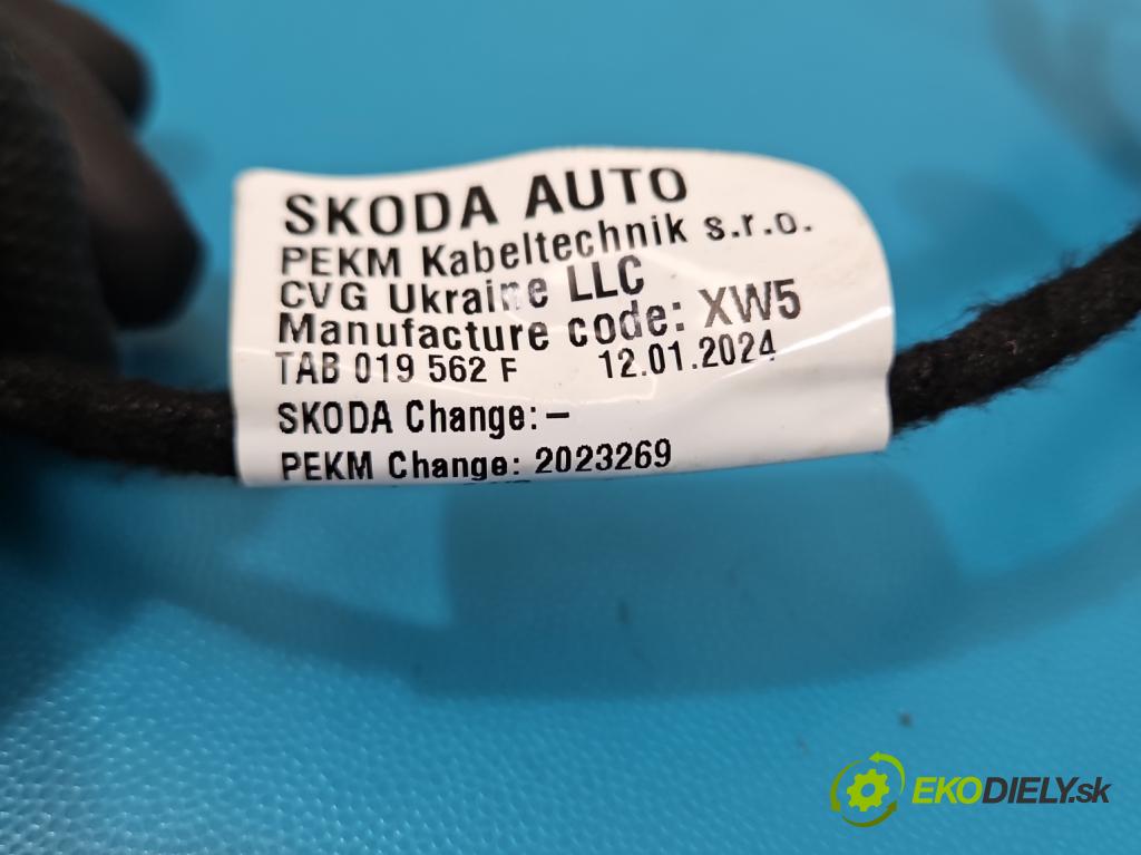Skoda Octavia IV 2019- 1.5 TSI 150 HP automatic 110 kW 1498 cm3 5- Zväzok: dvere zadné vľavo: 5E3971693AT