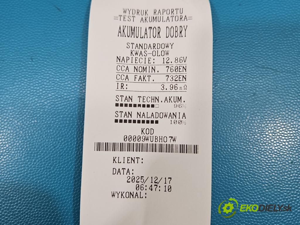 Audi A6 C5 1997-2004 2.4 v6 170 HP manual 125 kW 2393 cm3 4- Akumulator automobilovy