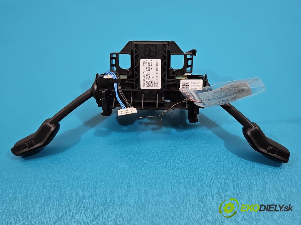 Skoda Octavia IV 2019- 1.5 TSI 150 HP automatic 110 kW 1498 cm3 5- prepínač komplex: 5Q1953507FN (Prepínacie páčky pod volantom)