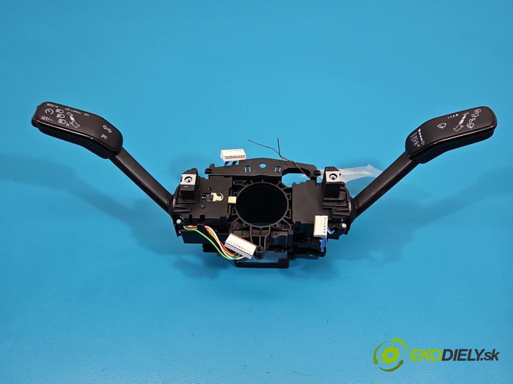 Skoda Octavia IV 2019- 1.5 TSI 150 HP automatic 110 kW 1498 cm3 5- prepínač komplex: 5Q1953507FN (Prepínacie páčky pod volantom)