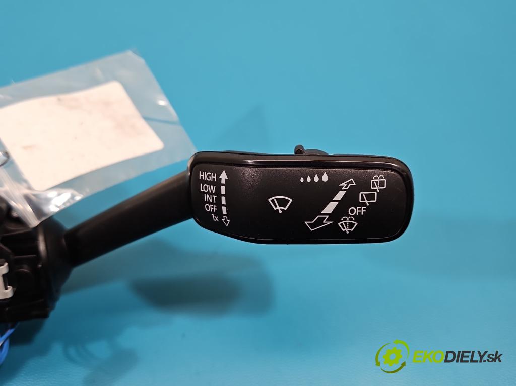 Skoda Octavia IV 2019- 1.5 TSI 150 HP automatic 110 kW 1498 cm3 5- prepínač komplex: 5Q1953507FN (Prepínacie páčky pod volantom)