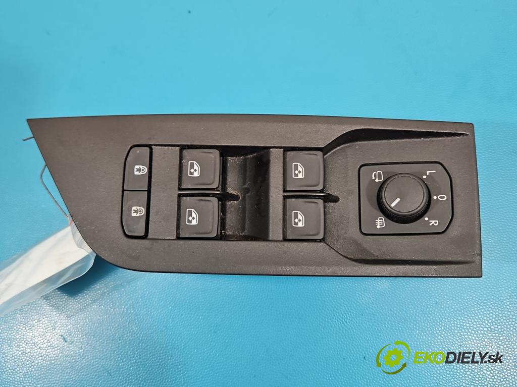 Skoda Octavia IV 2019- 1.5 TSI 150 HP automatic 110 kW 1498 cm3 5- prepínač okien spätných zrkadiel 3G0959857B