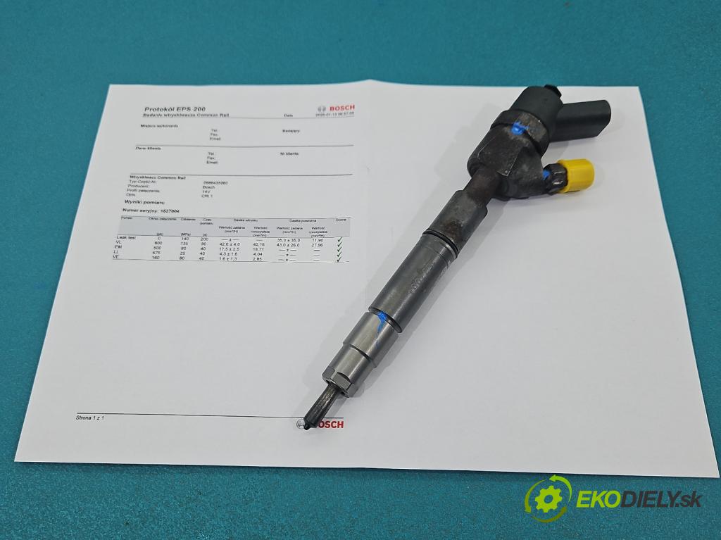 Mercedes Vaneo 1.7 cdi 91 KM manual 67 kW 1689 cm3 5- vstrek 0986435060 (Vstrekovač paliva)