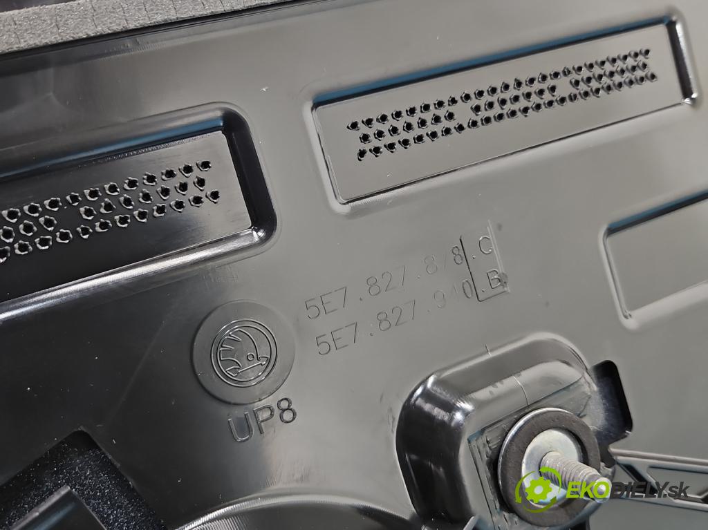 Skoda Octavia IV 2019- 1.5 TSI 150 hp automatic 110 kW 1498 cm3 5- spoiler 5E7827878C (Spoiler)