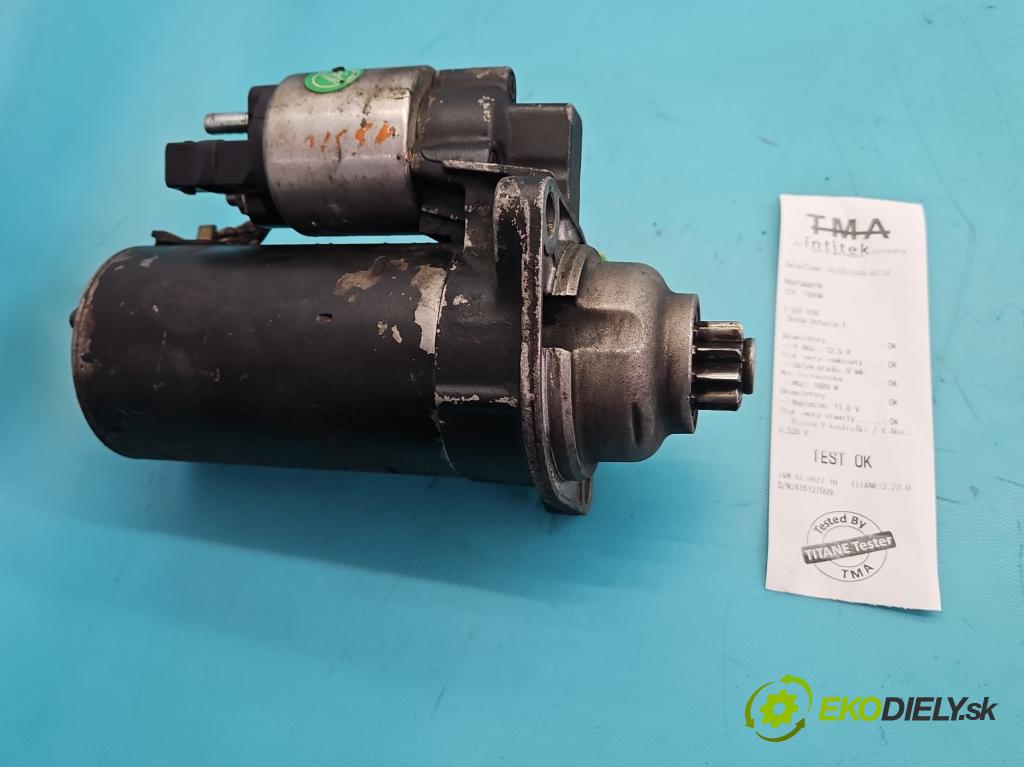 Skoda Octavia I 1996-2010 1.9 tdi 110 HP manual 81 kW 1896 cm3 5- štartér  (Štartér)