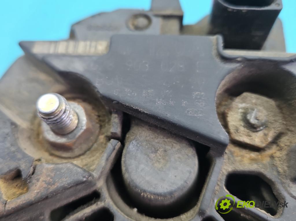 Skoda Octavia I 1996-2010 1.9 tdi 110 HP manual 81 kW 1896 cm3 5- Alternator 028903028E (Alternátor)
