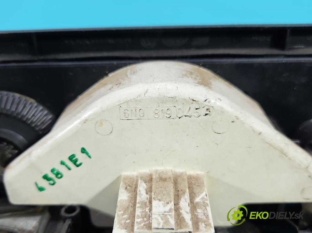 Vw Polo III 6N 1994-2001 1.3 54 HP manual 40 kW 1296 cm3 5- panel kúrenia