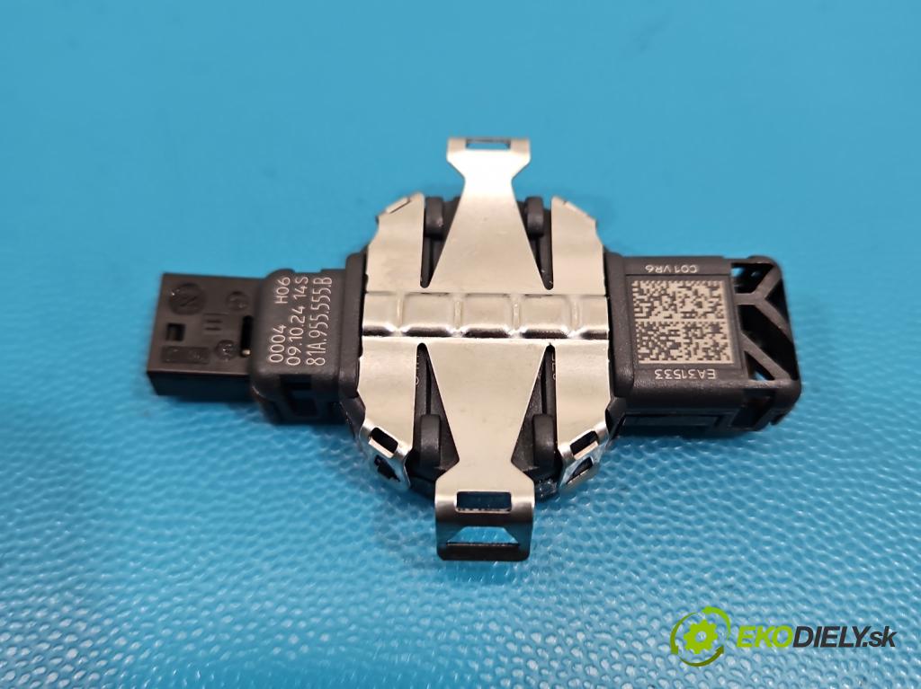 Skoda Octavia IV 2019- 1.5 TSI 150 HP automatic 110 kW 1498 cm3 5- snímač déšť: 81A955555B (Snímač dažďa)