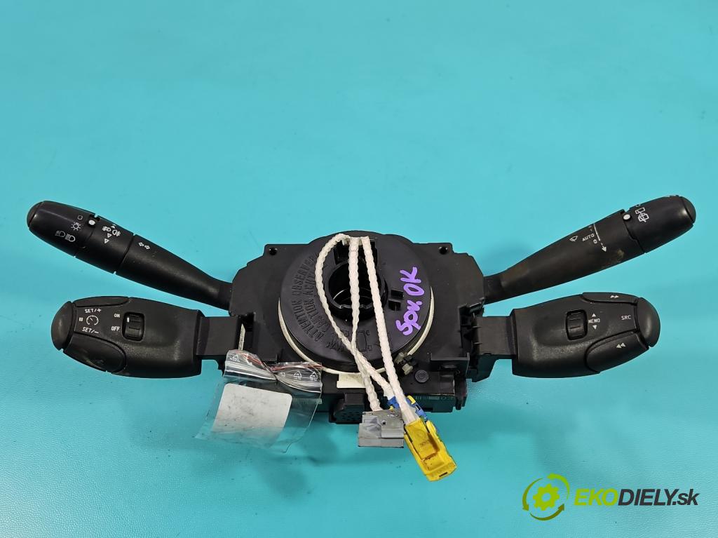 Peugeot 307 2.0 HDI 107 HP manual 79 kW 1997 cm3 5- prepínač komplex: 96542560XT (Prepínacie páčky pod volantom)