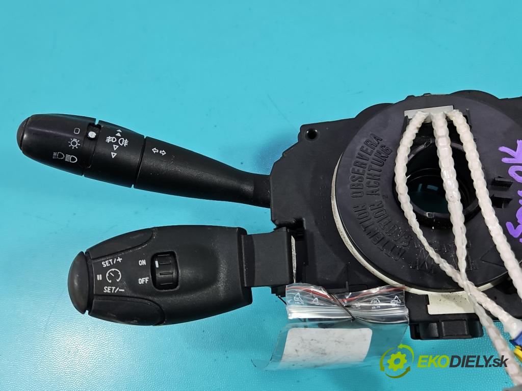 Peugeot 307 2.0 HDI 107 HP manual 79 kW 1997 cm3 5- prepínač komplex: 96542560XT (Prepínacie páčky pod volantom)