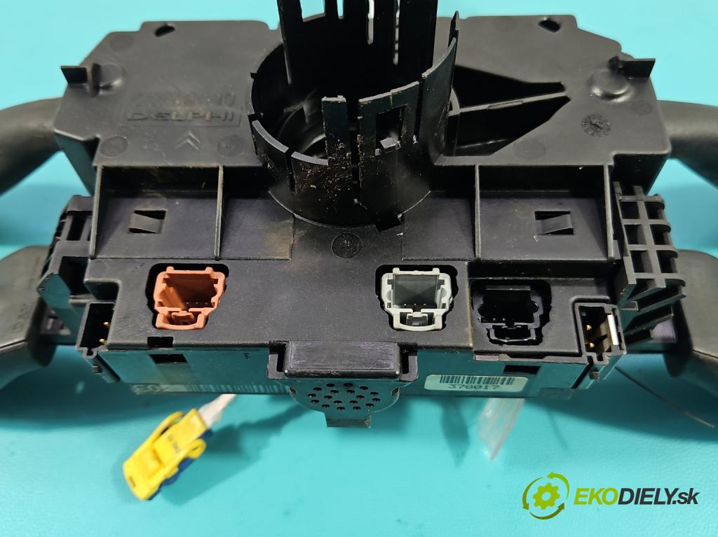 Peugeot 307 2.0 HDI 107 HP manual 79 kW 1997 cm3 5- prepínač komplex: 96542560XT (Prepínacie páčky pod volantom)