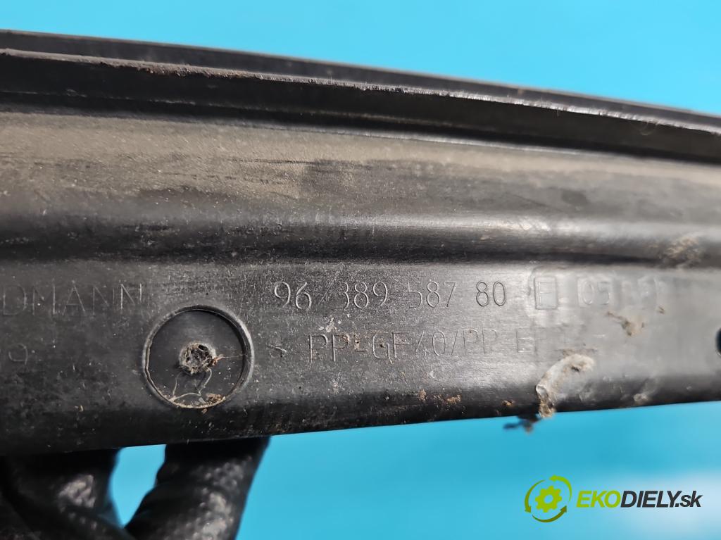 Peugeot 307 2.0 HDI 107 HP manual 79 kW 1997 cm3 5- torpédo 96543555XT (Torpédo (plast pod čelným sklom))