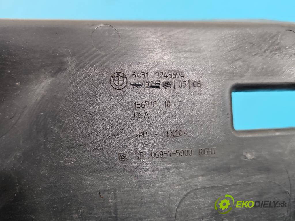 Bmw X5 F15 2013-2018 3.0d 258 HP automatic 190 kW 2993 cm3 5- torpédo 7292396 (Torpédo (plast pod čelným sklom))