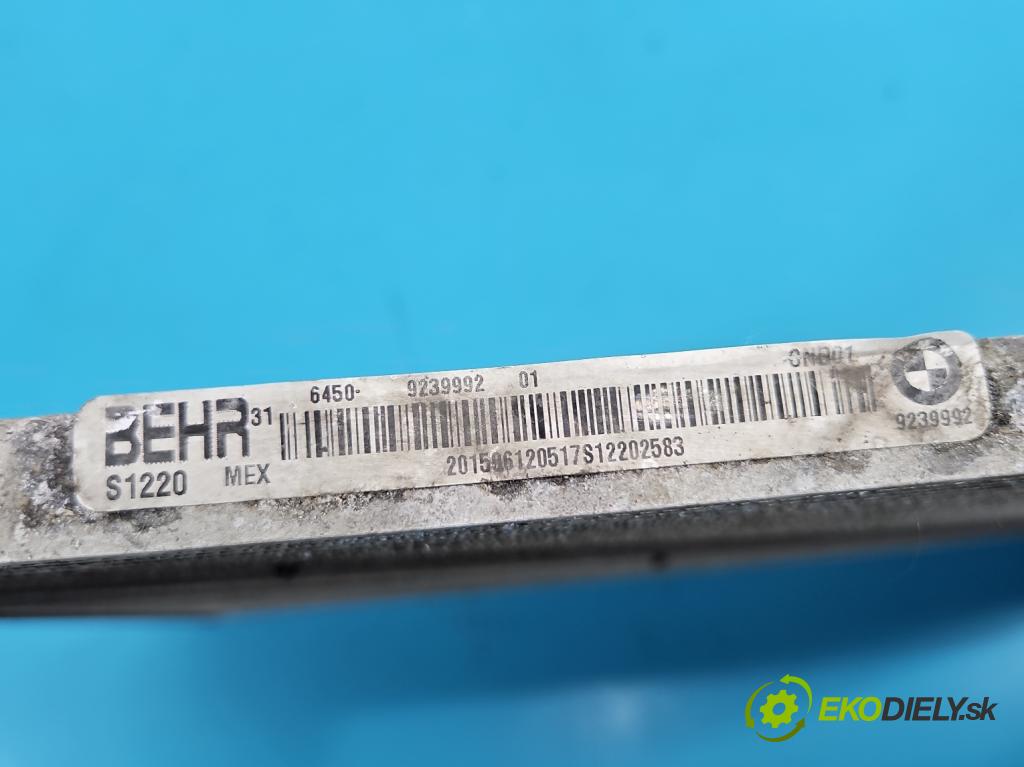 Bmw X5 F15 2013-2018 3.0d 258 hp automatic 190 kW 2993 cm3 5- Chladič klíma 9239992 (Chladič klimatizace)