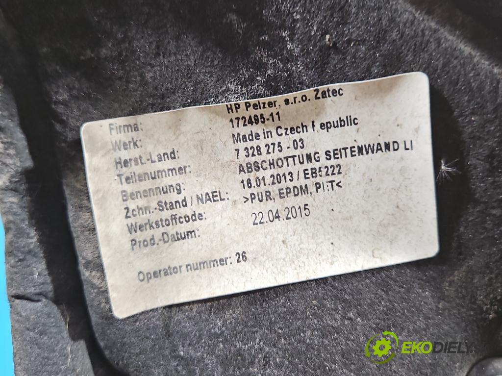 Bmw X5 F15 2013-2018 3.0d 258 HP automatic 190 kW 2993 cm3 5- Upevnenie: 7294543