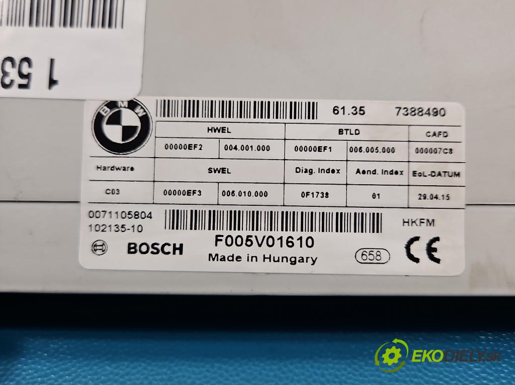 Bmw X5 F15 2013-2018 3.0d 258 HP automatic 190 kW 2993 cm3 5- riadiaca jednotka ostatné 7388490