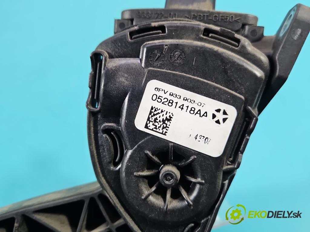 Dodge Caravan V 2007-2020 3.3 V6 178HP: automatic 131 kW 3301 cm3 5- pedal plyn potenciometr: 05281418AA