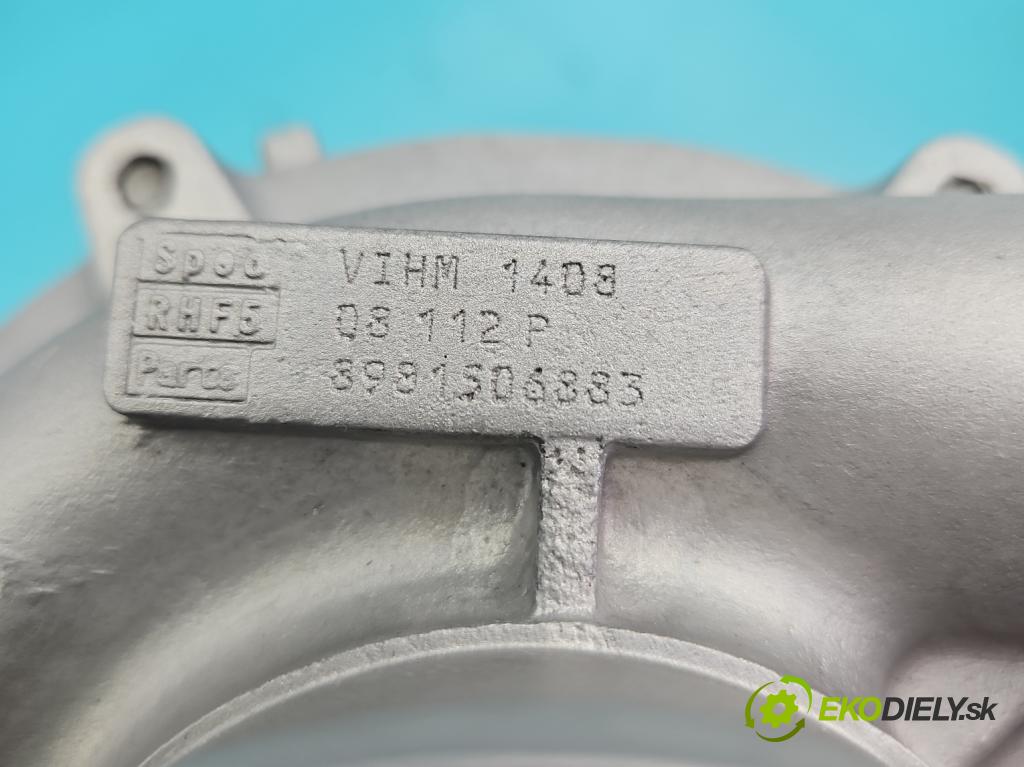 Isuzu D-Max II 2011-2019 2.5 crdi 163 HP manual 120 kW 2499 cm3 2- turbodúchadlo, turbo repasovaná VIHM