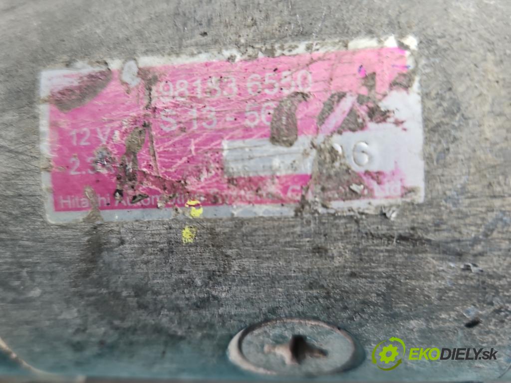 Isuzu D-Max II 2011-2019 2.5d 163 HP manual 120 kW 2499 cm3 2- štartér 8981836550 (Štartér)