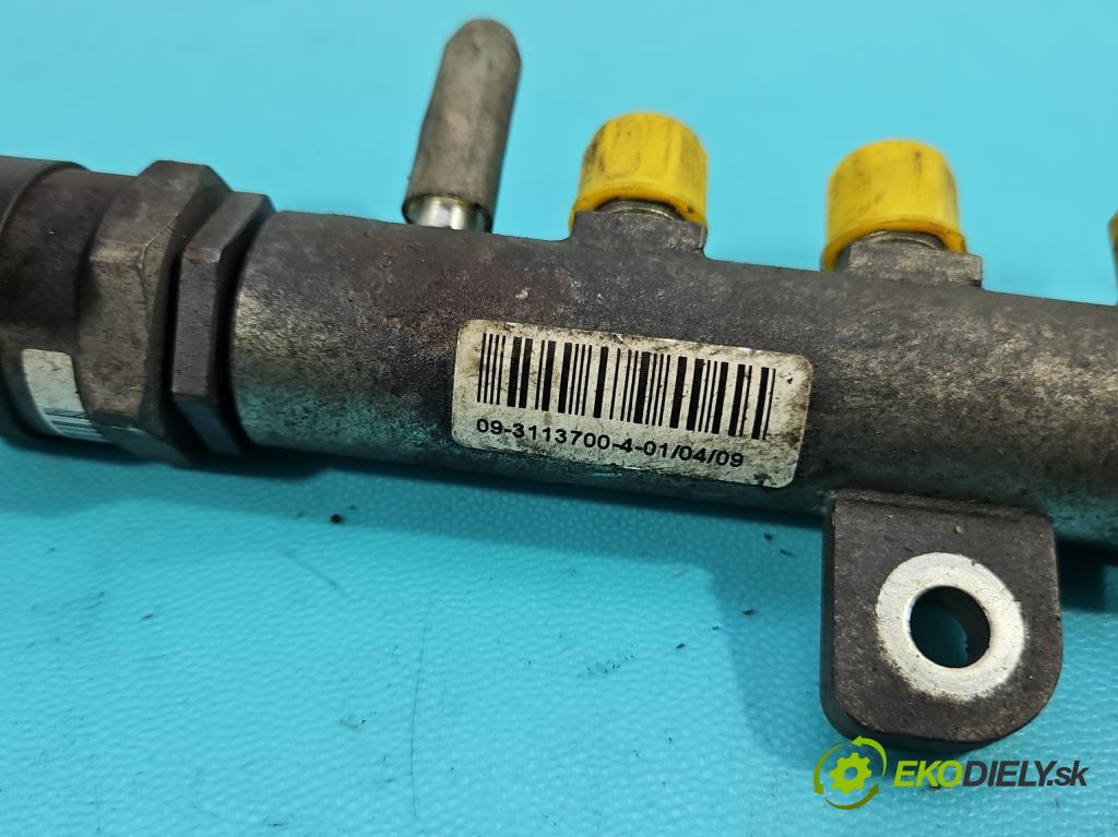 Opel Meriva A 2002-2010 1.3 cdti 75 HP manual 55 kW 1248 cm3 5- lišta vstrekovacia 0445214086 (Vstrekovacia lišta)