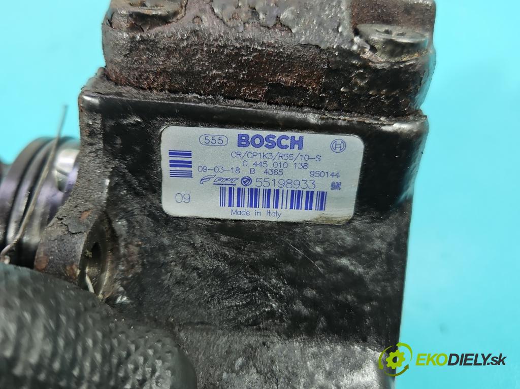 Opel Meriva A 2002-2010 1.3 cdti 75 hp manual 55 kW 1248 cm3 5- čerpadlo vstřikovací 0445010138 (Vstřikovací čerpadlo)