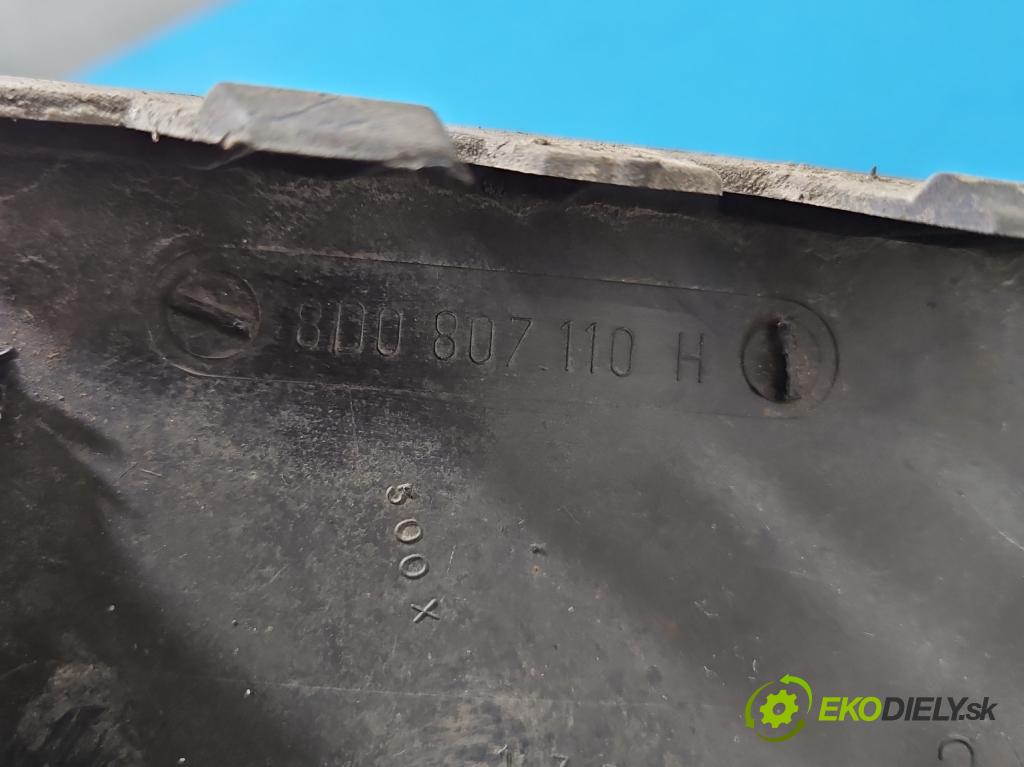 Audi A4 B5 1994-2001 1.6 8v 101 hp manual 74 kW 1595 cm3 4- lišta nárazníku přední 8D0807110H