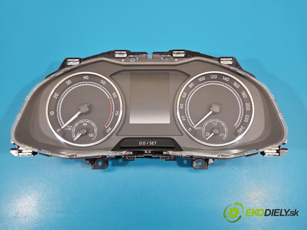 Skoda Scala 2019- 1.0 tsi 114 HP manual 84 kW 999 cm3 5- prístrojovka/ budíky 654920740B (Prístrojová doska)