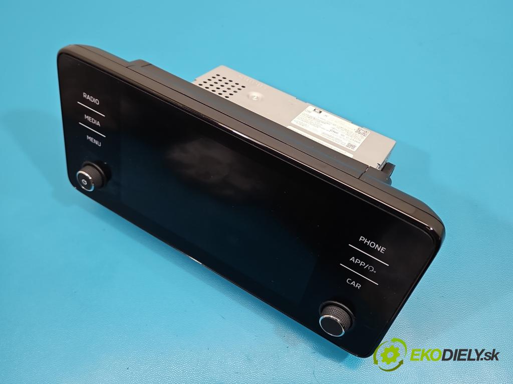 Skoda Scala 2019- 1.0 tsi 114 HP manual 84 kW 999 cm3 5- Radio originál 654035869H