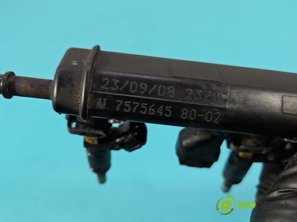 Peugeot 207 1.4 16V 95 HP manual 70 kW 1397 cm3 3- vstrek 757564580 (Vstrekovač paliva)