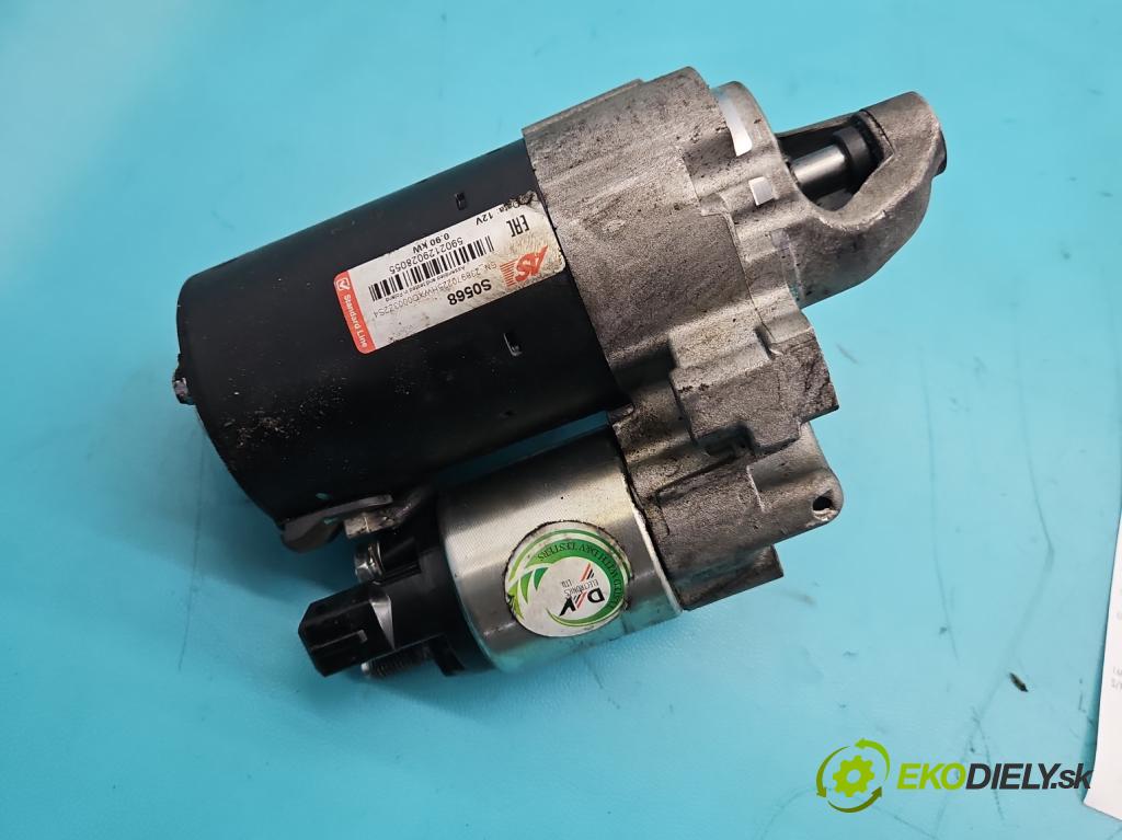 Peugeot 207 1.4 16V 95 HP manual 70 kW 1397 cm3 3- štartér (Štartér)