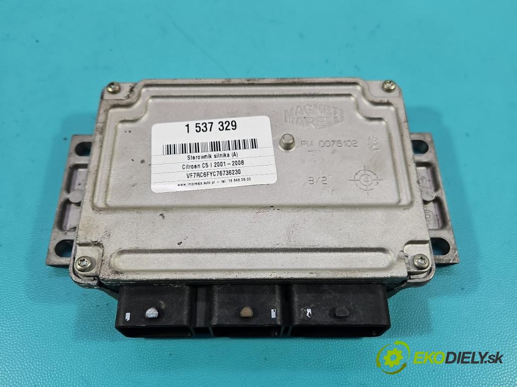 Citroen C5 I 2001-2008 1.8 16V 125 hp manual 92 kW 1749 cm3 5- řídící jednotka motoru 9659580780