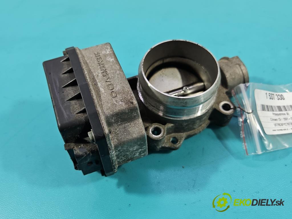 Citroen C5 I 2001-2008 1.8 16V 125 HP manual 92 kW 1749 cm3 5- klapka 9650787380 (Škrtiaca klapka)