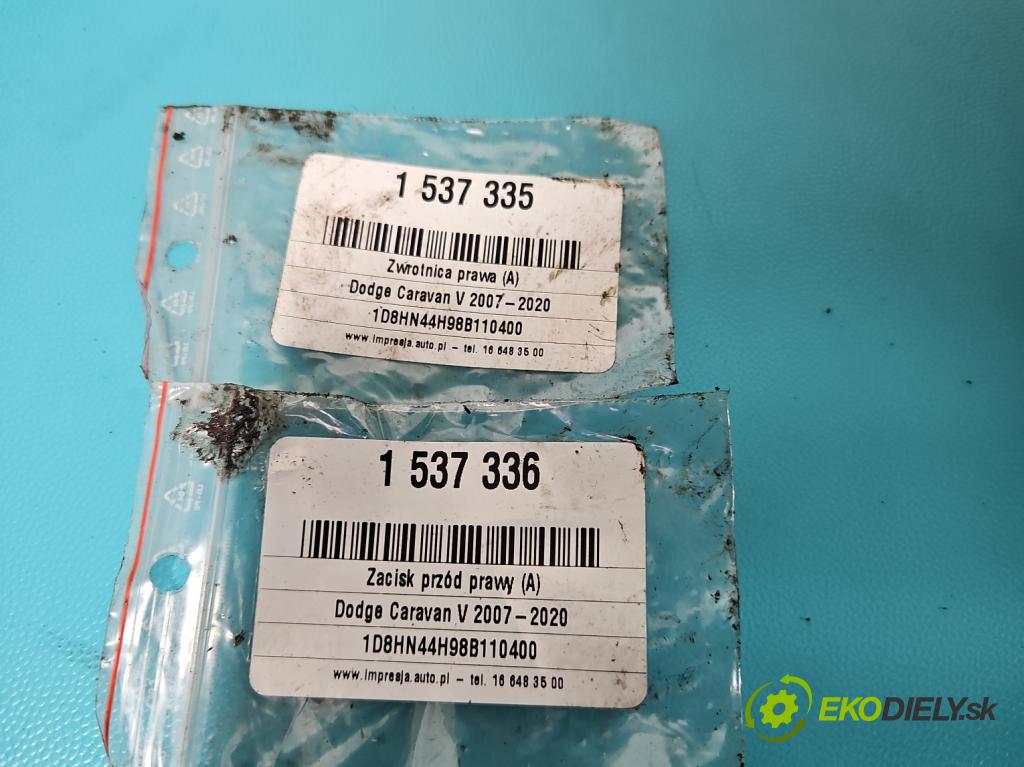 Dodge Caravan V 2007-2020 3.3 V6 178HP: automatic 131 kW 3301 cm3 5- náboj pravé  (Náboj kolesa)