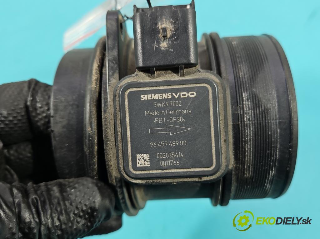 Volvo V50 2.0d 136 HP manual 100 kW 1997 cm3 5- průtokoměr: 5WK97002 (Váha vzduchu)