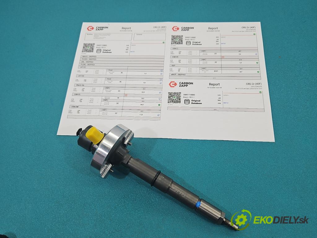 Renault Mascott 1999-2010 2.8 TD 86 HP manual 63 kW 2800 cm3 5- vstrek 0445110880 (Vstrekovač paliva)