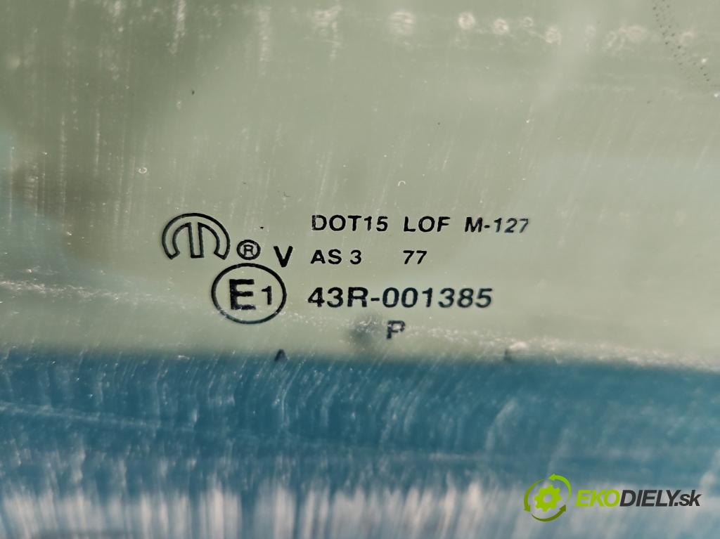 Dodge Caravan V 2007-2020 3.3 V6 178HP: automatic 131 kW 3301 cm3 5- sklo dvere zadné ľavé
