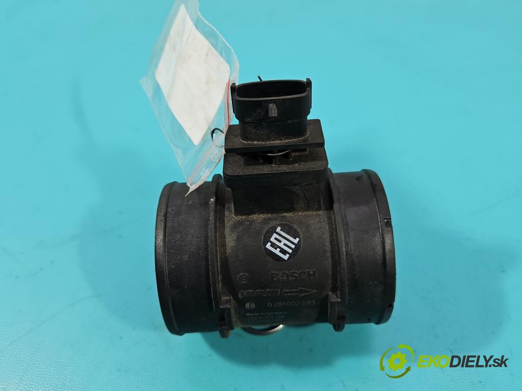 Opel Vectra C 2002-2008 1.9d 150 HP manual 110 kW 1910 cm3 5- průtokoměr: 0281002683 (Váha vzduchu)