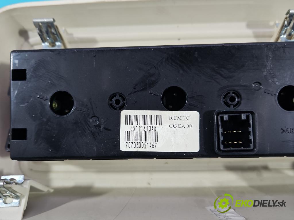 Dodge Caravan V 2007-2020 3.3 V6 178HP: automatic 131 kW 3301 cm3 5- panel kúrenia 55111810AD