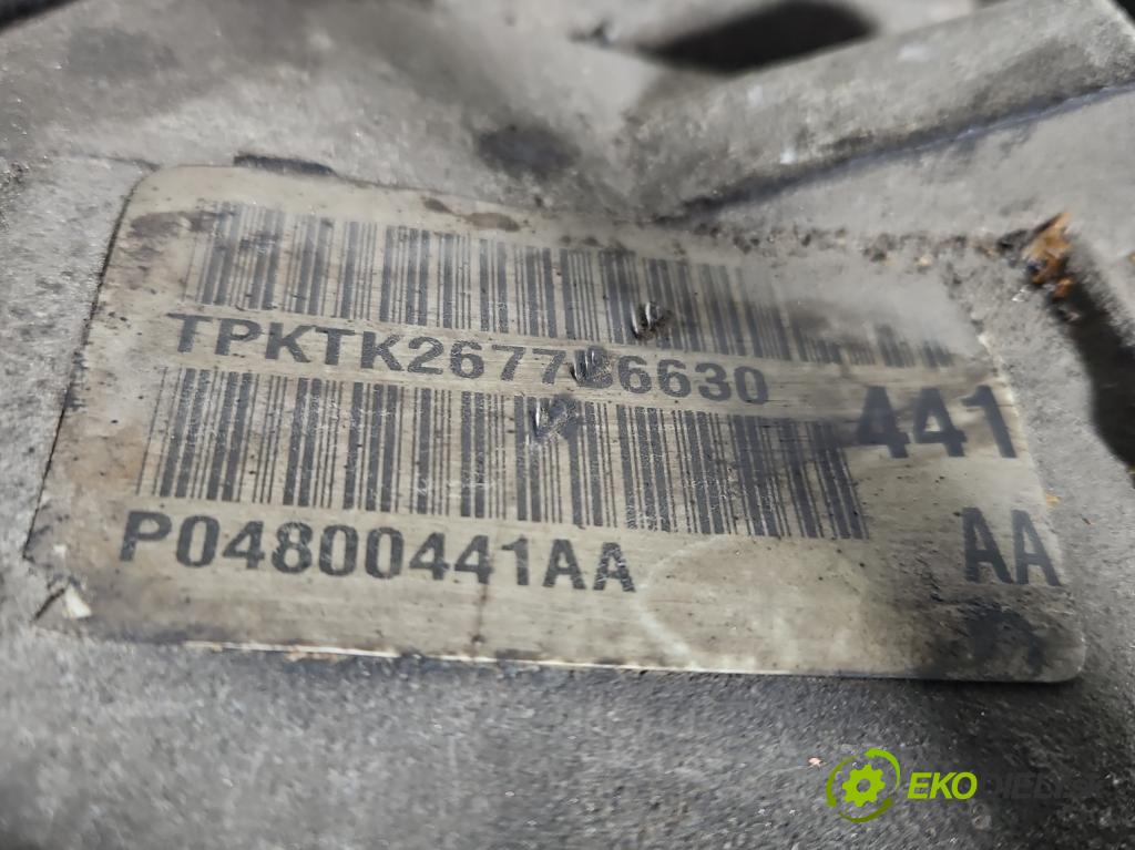 Dodge Caravan V 2007-2020 3.3 V6 178HP: automatic 131 kW 3301 cm3 5- prevodovka stupeň,rýchlosť automat P04800441AA