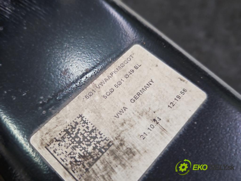 Skoda Octavia IV 2019- 1.5 TSI 150 hp automatic 110 kW 1498 cm3 5- zadní výztuha 5Q0501049BL (Zadní výztuha)