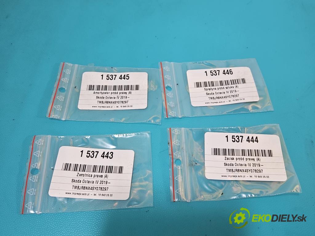 Skoda Octavia IV 2019- 1.5 TSI 150 HP automatic 110 kW 1498 cm3 5- náboj pravé  (Náboj kolesa)