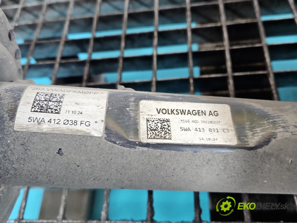 Skoda Octavia IV 2019- 1.5 TSI 150 HP automatic 110 kW 1498 cm3 5- tlmič predné pravý 5WA412038FG (Kľučka dverí ostatné)