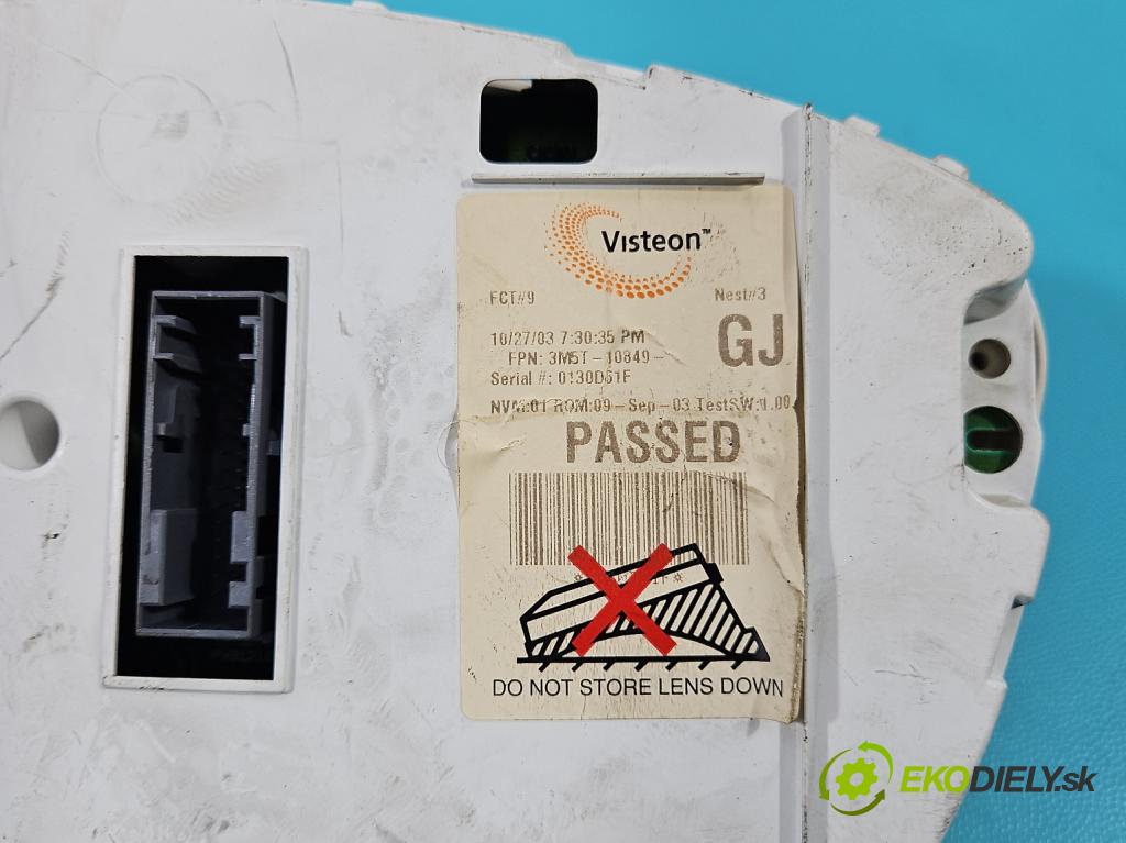 Ford C-Max I 2003-2010 2.0 tdci 136 HP manual 100 kW 1997 cm3 5- prístrojovka/ budíky 3M5T-10849-GJ (Prístrojová doska)