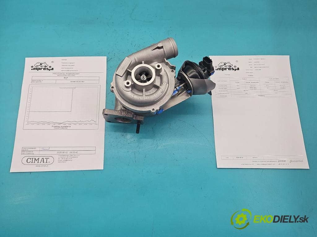 Volvo V50 2.0d 136hp manual 100 kW 1997 cm3 5- Turbodmychadlo repasováno 753847-6