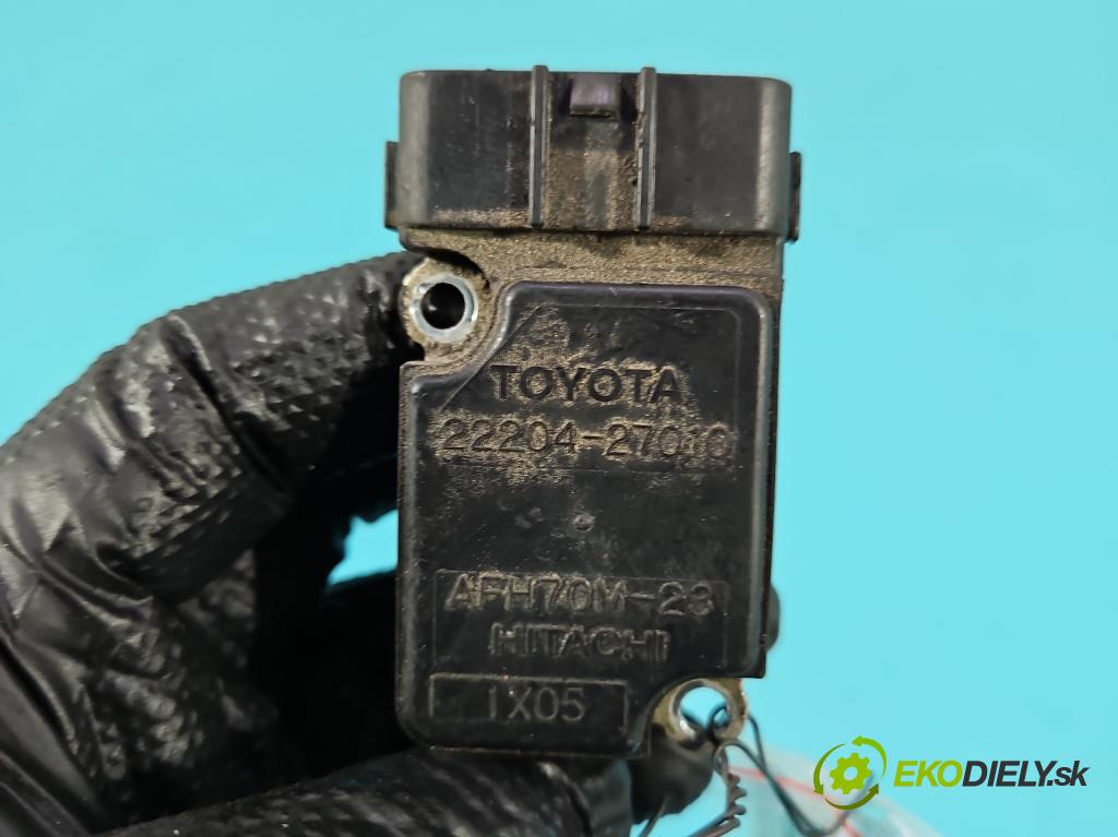 Toyota Corolla Verso I 2001-2004 2.0 D4D 90 HP manual 66 kW 1995 cm3 5- průtokoměr: 22204-27010 (Váha vzduchu)