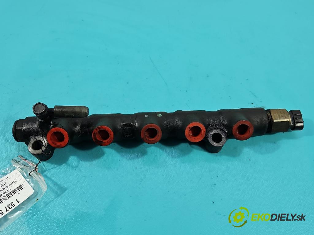 Toyota Corolla Verso I 2001-2004 2.0 D4D 90 hp manual 66 kW 1995 cm3 5- lišta vstřikovací 89438-12010 (Vstřikovací lišta)